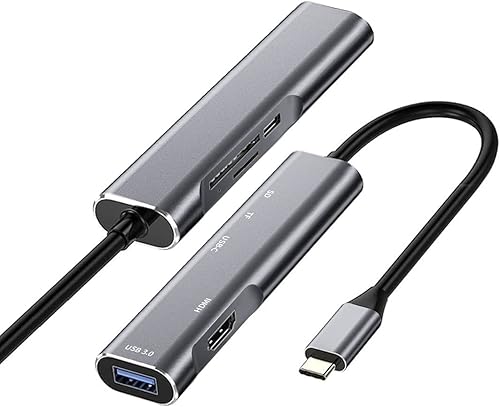 Adaptador USB C a HDMI para Samsung DeX, experiencia de escritorio para Galaxy S23S22S21Note2010TabS8S7, DeX Station con HDMI 4K, USB3.0, PD 60W,