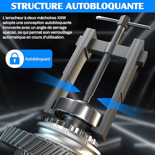 Arrache roulement auto-bloquant pour extraire sans casser