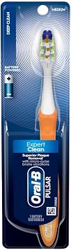 Oral-B Toothbrush Pulsar Medium Battery Powered Pack of 6