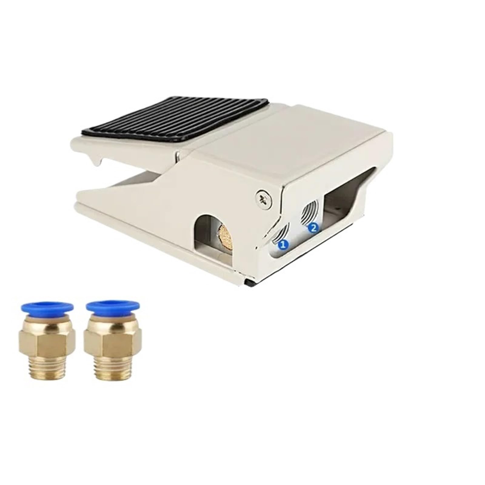Pneumatic Foot Pedal Valve Cylnder Control 4F210-08L Switch FV320 reversing FV420 4F210-08L Two Position Five Links(FV320,With-12mm-Fitting)