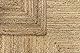 HAMID Jute Teppich, Alhambra Teppich Handgewebt 100% Naturfaser de Jute, Wohnzimmer, Schlafzimmer, Flurteppich, Farbe Natur (120x170cm)