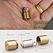 The World's Smallest Kerosene Lighter! Height 2.5cm/φ 1.3cm Capsule Lighter Portable Metal Miniature EDC Gear Waterproof Tiny Peanut Lighter (Fuel not Included) (Mini Silver)