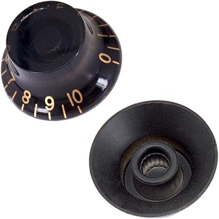 Amazon _ 4 パック アクリル ギター ボリューム トーン スピード コントロール ノブ SG エレキギター用 _ エレキギターストラップピン _ 楽器・音響機器