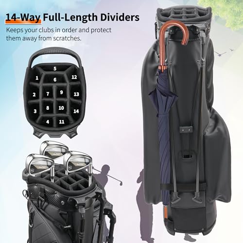 Premium PU Leather Stand Bag