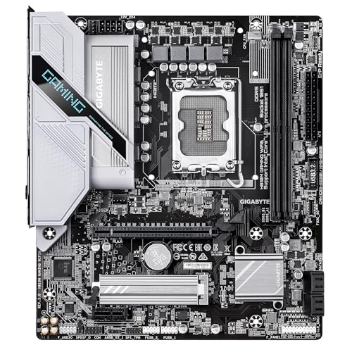 GIGABYTE H810M GAMING WIFI6 Scheda madre - CPU Intel Core Ultra (Serie 2), VRM a 4+1+2 fasi, fino a 6400 MHz DDR5, 1xPCIe 4.0 M.2, LAN 2.5GbE, WIFI 6, USB 3.2 Gen 1 - Scheda madre - Immagine 1