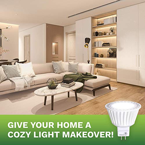 Bioluz Led Mr16 Led Bulb Dimmable 3000K 50W Halogen Replacement 12Vac Dc Gu5.3 Base 400 Lumen 40° Beam Angle Ul Listed #TOP3