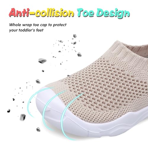 Image of JOINFREE Toddler Boys Girls Sneaker Slip On Shoes Kids Lightweight Breathable Walking Shoes