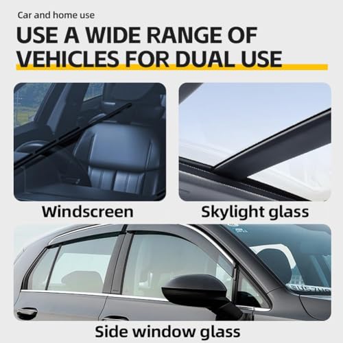 D1 Glass Polishing Liquid, Glasautos Politur Flüssigkeit, Autoglas Polierflüssigkeitsextrakt - Hochglanzfenster -Reinigungsmittel Automotive -Details für sichere Fahrtrei