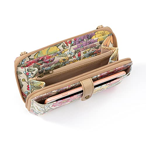 Image of Sakroots Smartphone Crossbody Purse - Women's Cellphone Bag & Wallet For Everyday - Convertible Wristlet With Zipper