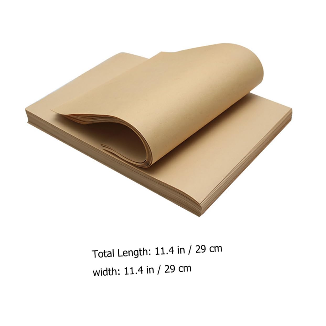 FELTECHELECTR 300 Sheets Paper Sandwich Wrapping Paper Greaseproof for Bread Cheese French Fries Food Wrap Sheets