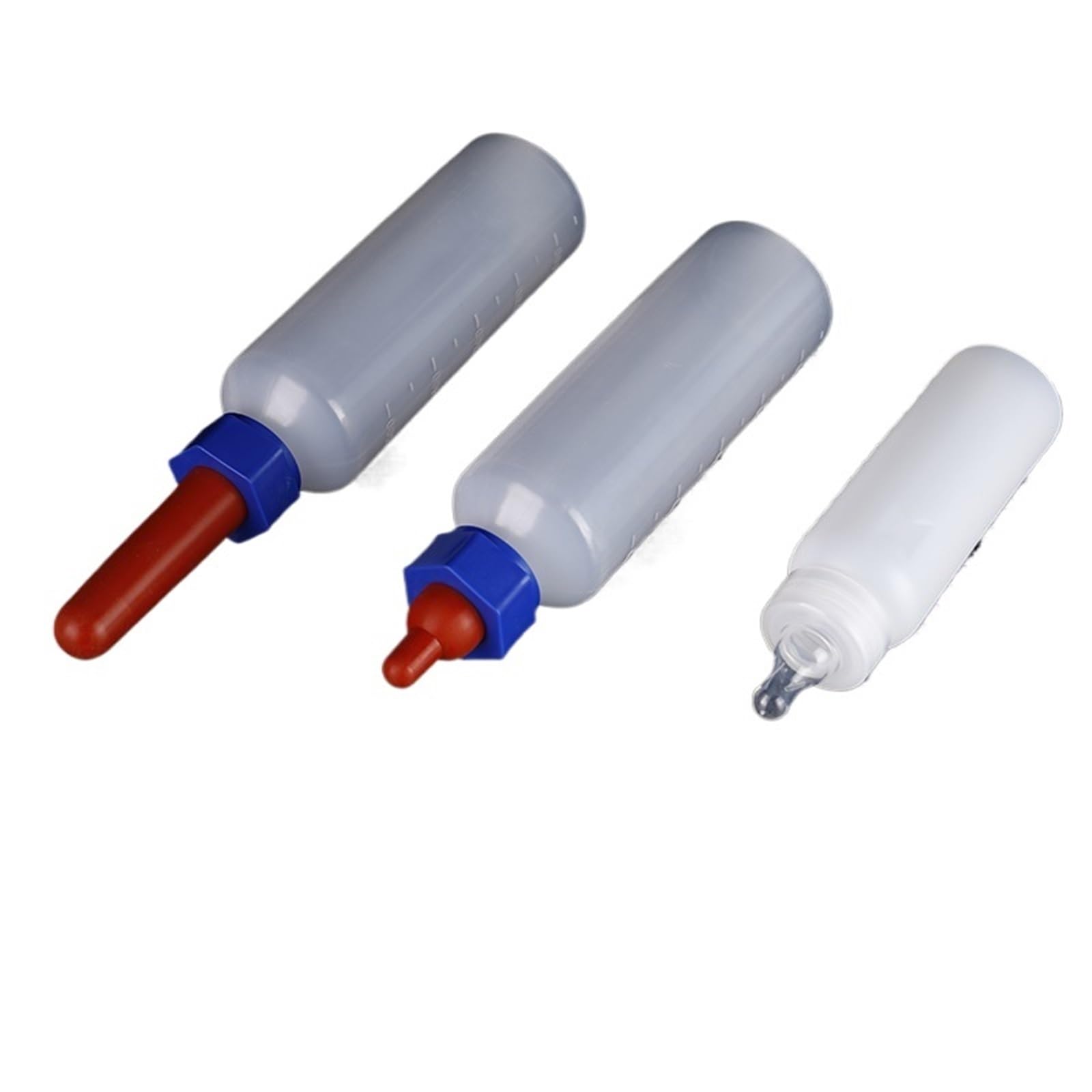 Butelka do karmienia jagniąt, Butelka do karmienia jagnięciny 250/500 ml Poidło smoczkowe dla owiec cieląt prosiąt zwierząt hodowlanych | 500ml Long nipple