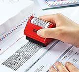 Identity Protection Roller Self Inking Stock Stamp