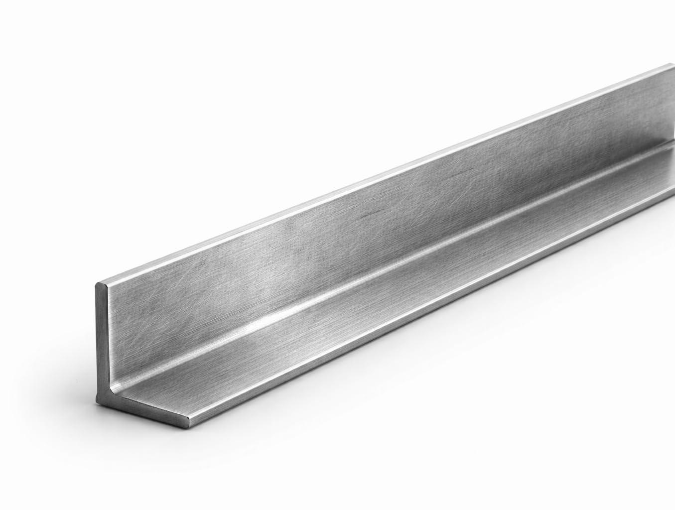 Ángulo de acero inoxidable – perfiles en L de acero inoxidable 304L – (40 x 40 x 4,00 mm x 1.000 mm)