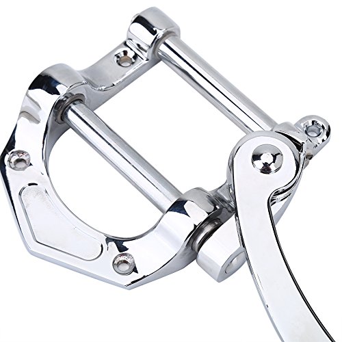 Vibrato Tremolo Cordier Accessoires d’instruments de musique pour guitare électrique LP (Argent) 15.5oz - Les Beatles, Paul McCartney, John Lennon, RIngo Starr, George Harrison Vibrato Tremolo Cordier Accessoires d'instruments de musique pour guitare électrique LP (Argent) 15.5oz – Image 3