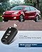 ECCPP 2X Key Fob Shell Case kia Soul 2011 Key fob 3 Buttons Replacement fit for 07 08 09 10 11 12 13 Uncut Keyless Entry Remote Control Car Kia Rio/Rondo/Soul/Sportage