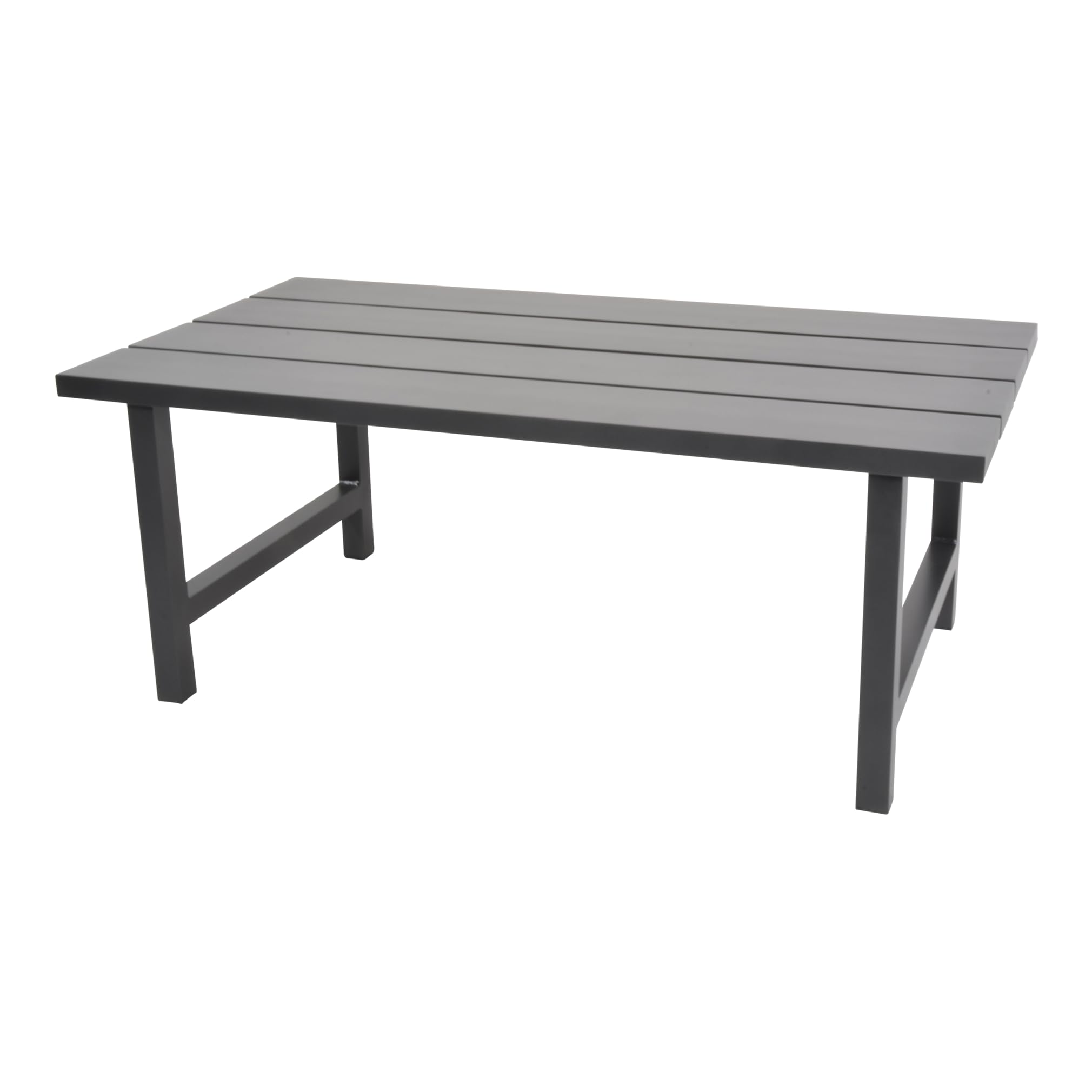 Table lounge Verona Lesli Living en aluminium pour jardin et terrasse