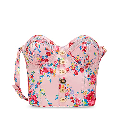 Betsey Johnson Womens Corsets Of Love Crossbody, Floral
