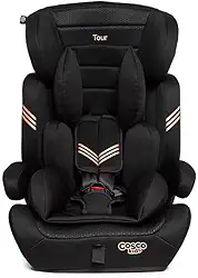 Cadeirinha Cosco Kids, Tour, 9 a 36 Kg, Preto Bronze