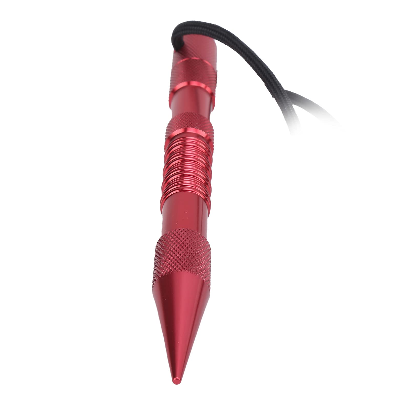 Alvinlite Umbrella Rope Needle, Aluminum Paracord Spike Needle Bracelet Tool for Paracord Work Leather (Red)