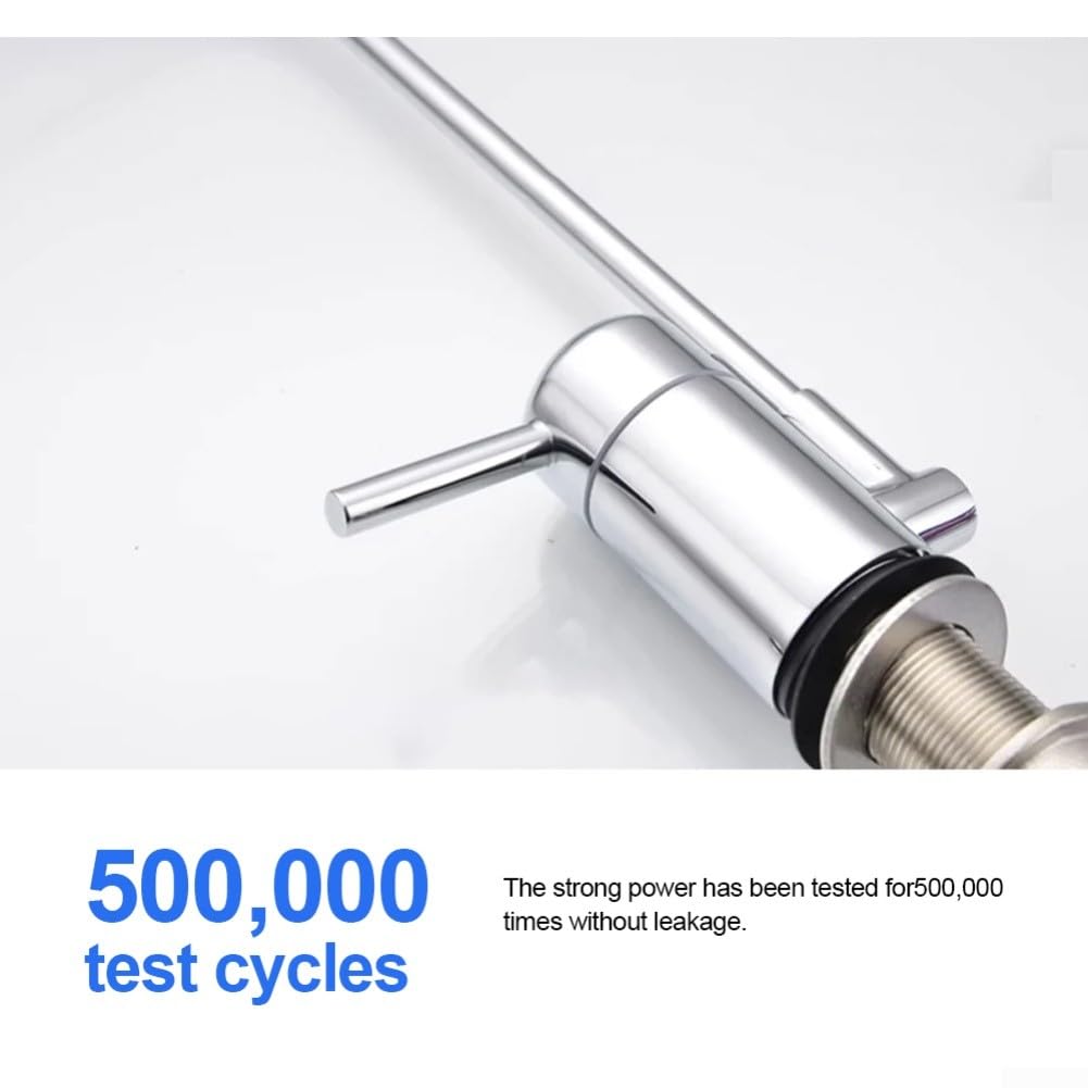 Grifo giratorio de latón de 360 grados para filtro de agua eSpring, repuesto de grifo de filtro de cocina de acero inoxidable con boquilla fría