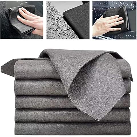 Thickened Magic Cleaning Cloth, Streak Free Magic Fiber Microfiber Cleaning Cloth, All-Purpose Microfiber Towels, Reusable Microfiber Cleaning Rag,Dusting for Cars Glass Windows Cover
