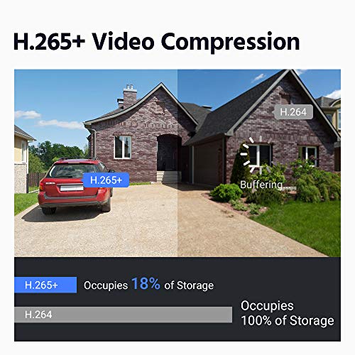 ANNKE 4K CCTV Camera System Outdoor,16-Channel Security DVR Recorder with 3TB HDD, 16PCS 8MP(3840x2160) Ultra… - Image 4