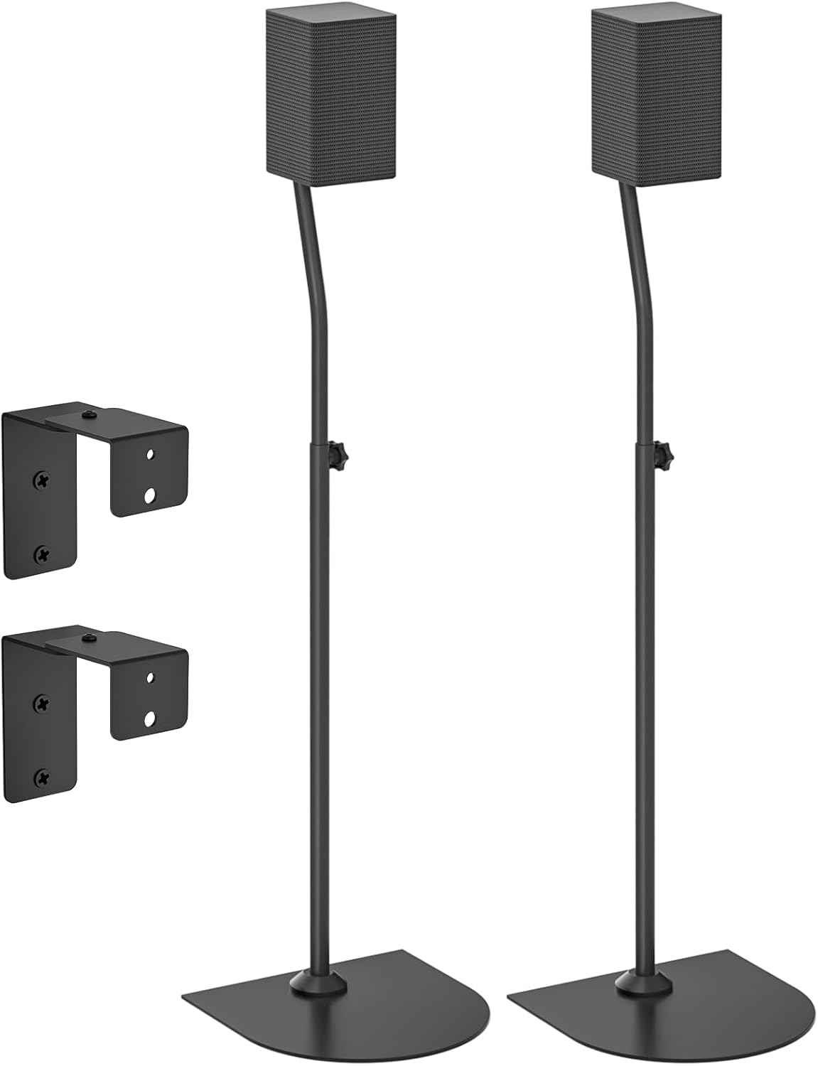 Speaker Stands Pair for Samsung Speakers with Speaker Wall Mount