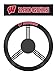 NCAA Wisconsin Badgers Polysuede Steering Wheel Cover