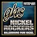 GHS Strings R+RM Nickel Rockers, Rollerwound Pure Nickel Electric Guitar Strings, Medium (.011-.050)