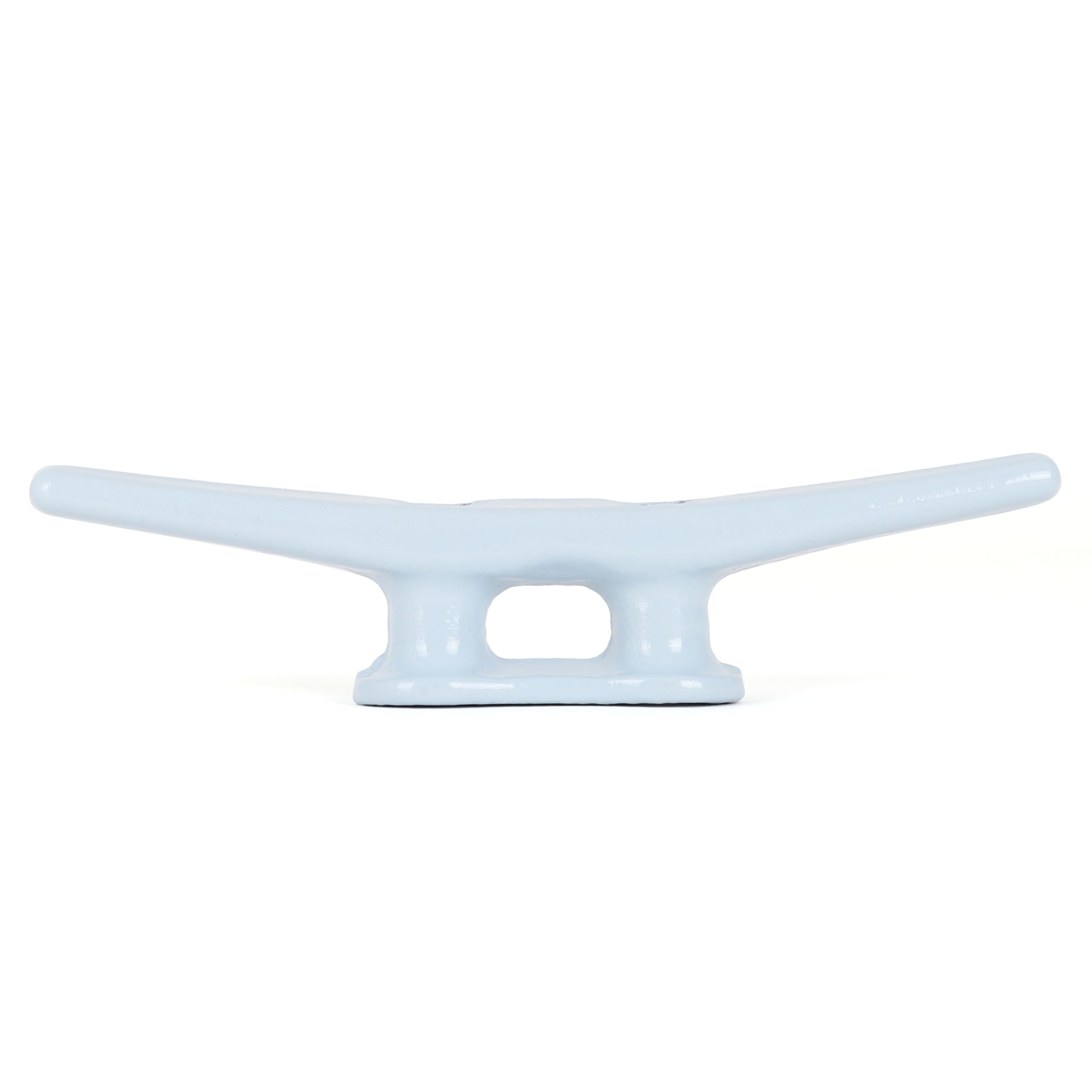 True Atlantic Dock Cleats - Galvanized Boat Cleats - Iron Boat Dock Cleats for Maritime, Coastal, and Beach Decor (4-Pack, Ocean)