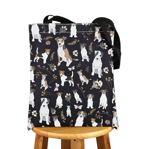 Cadeau pour maman Jack Russell : sac fourre-tout personnalisé imprimé