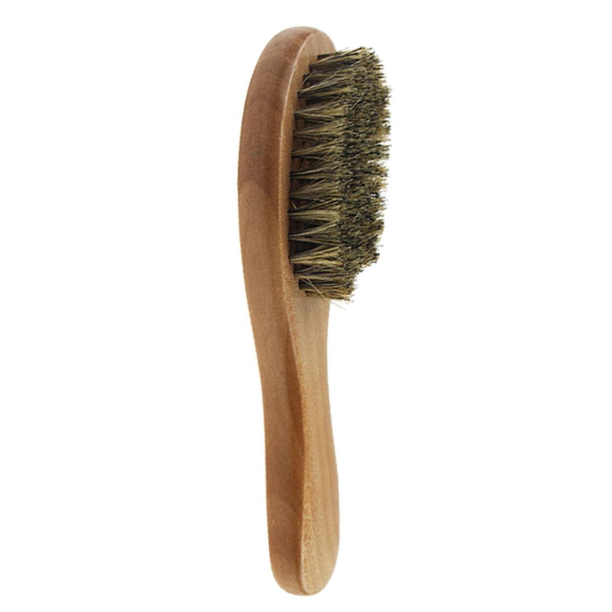 Didiseaon Beard Comb for Men 2pcs Beard Brush Set Wooden Handle Gentle Bristles Beard Styling Maker