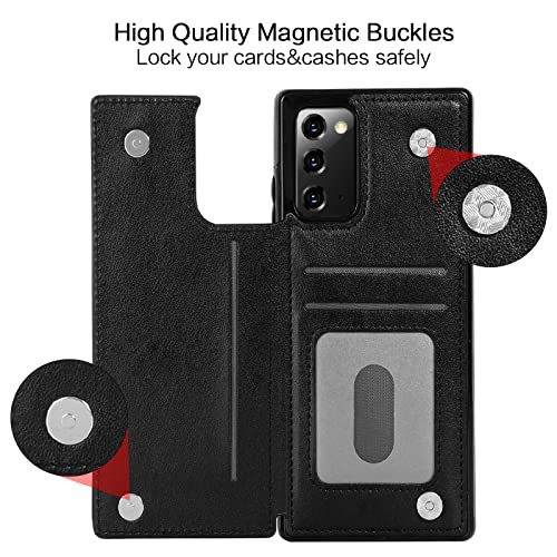 Coque Samsung Note 20 5G portefeuille pour éviter les rayures