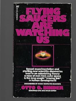 Paperback Flying Saucers Are Watching Us Book