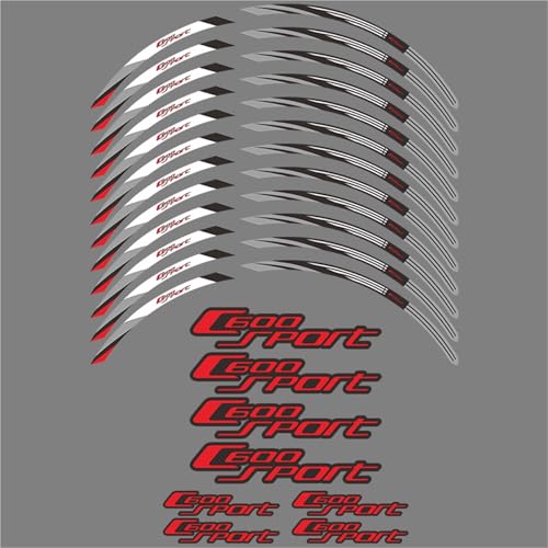Autocollant de roue moto pour personnaliser les jantes de BMW C600 Sport 2012