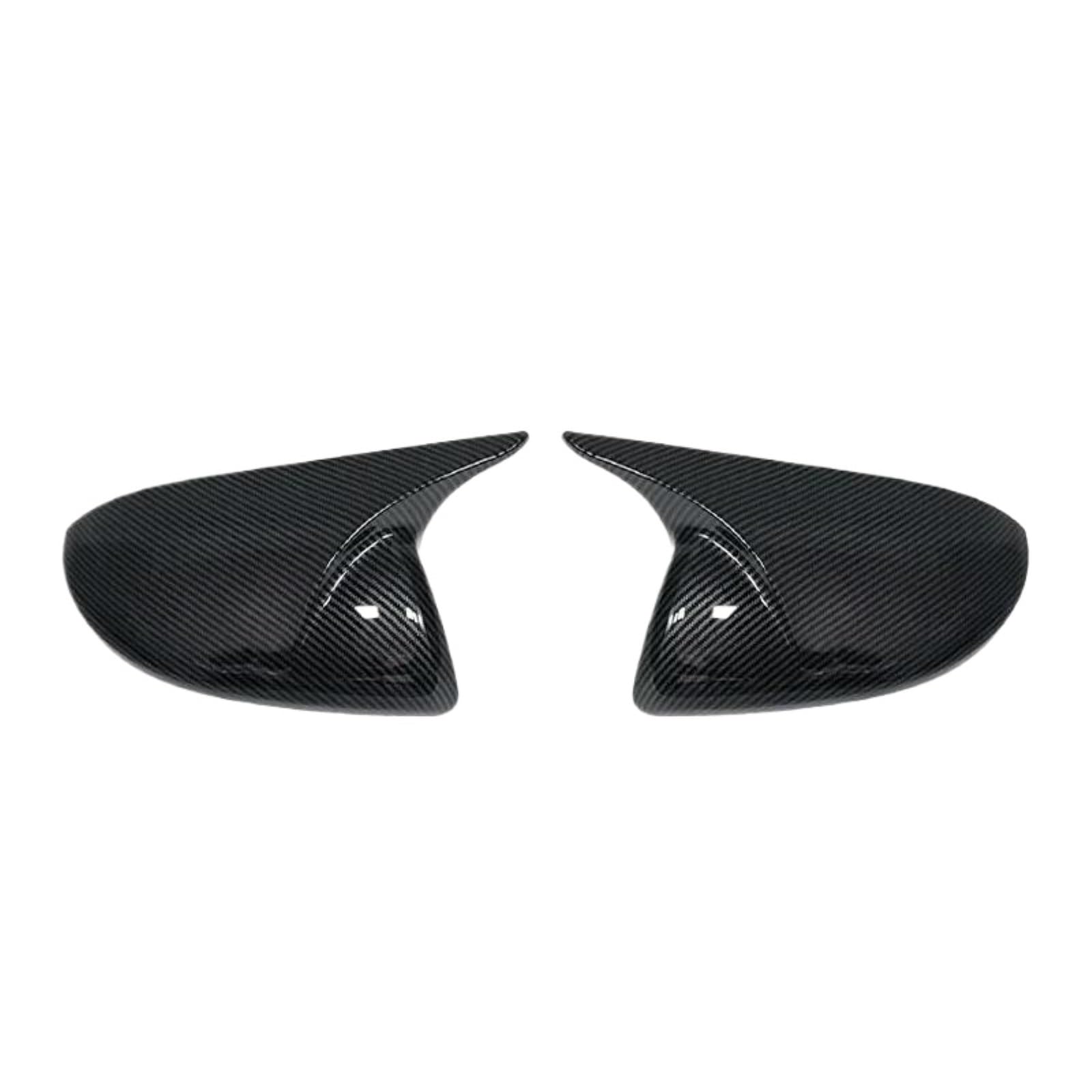 Coque de rétroviseur Mazda 2 protection durable et coque effet carbone aérodynamique
