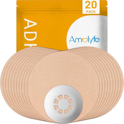 Amolyfe Libre 3 Sensor Covers Waterproof, 20-Pack...