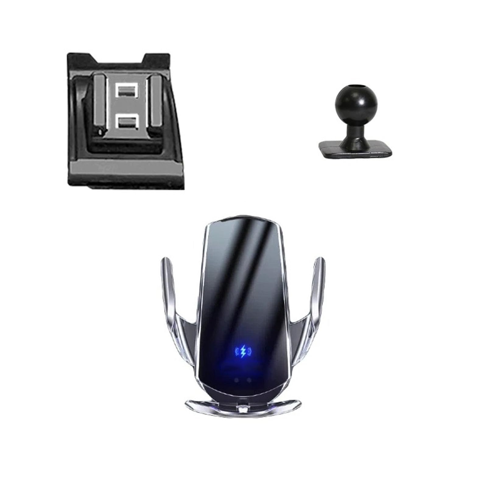 MOGFLMAN Car Phone Holder for Audi A8 D5 4N 2019-2024, LHD Car Phone Holder