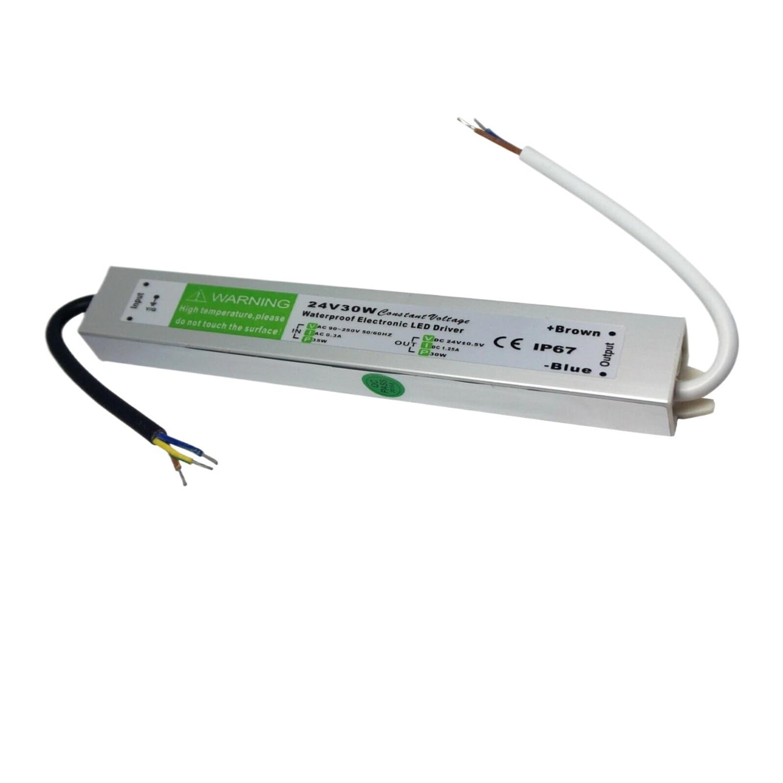 Alimentation à découpage LED DC24V 30W étanche pour transformateur