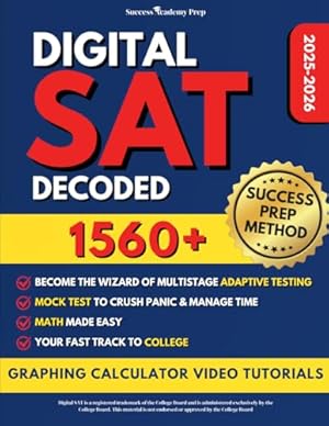 SAT Prep Book - Full-Length Exams, Online Video Tutorials, Digital SAT ...