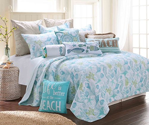 Levtex Home Ocean Springs King Cotton Quilt Set