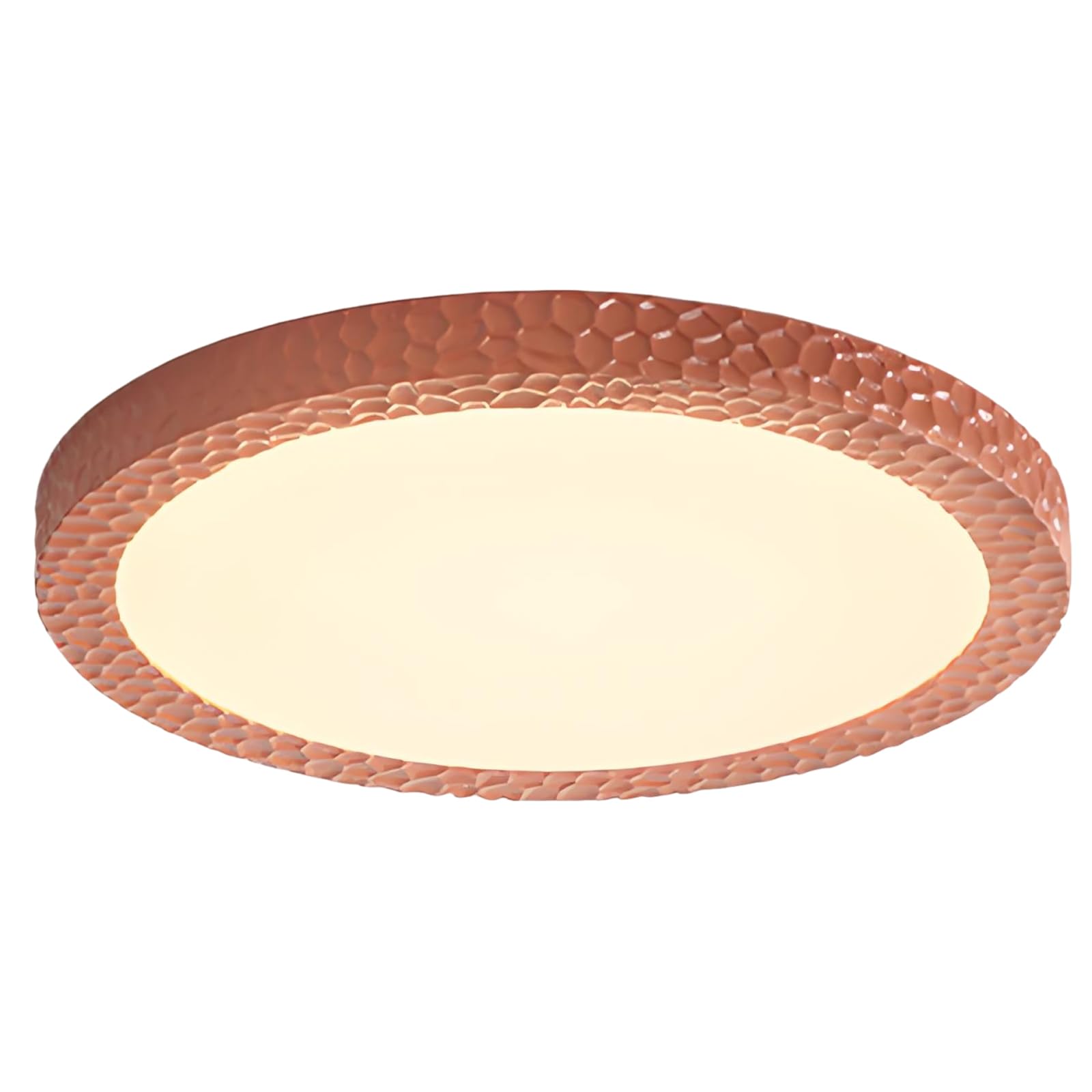 WLBHWL LED Flush-Mount Ceiling Light, 16.7 Inch 36W Hardwire Lighting Fixtures, Ultra Thin Round Close-to-Ceiling LED Light for Kitchen Porch Bedroom Hallway Stairwell Basement