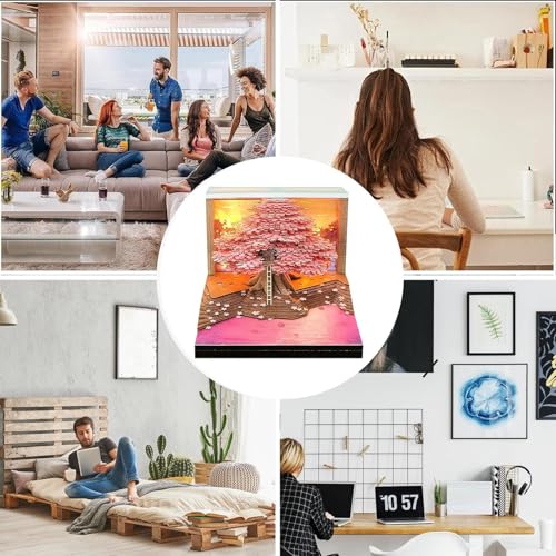 Bloc-notes décoratif et calendrier 2026 en papier pour planification d'événements