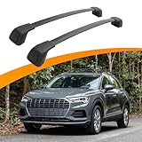 Snailfly Roof Rack Cross Bars Fit for Audi Q3 2019-2025 Cargo Carrier 165lbs Capacity Less Noise Crossbars Accessories
