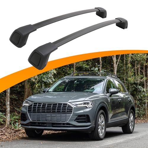 Snailfly Roof Rack Cross Bars Fit for Audi Q3 2019-2025 Cargo Carrier 165lbs Capacity Less Noise Crossbars Accessories by Snailfly - Used condition - US$68.34