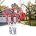 LOXGO Wall Hanging Basket Net Indoor and Outdoor Sport Hanging Basketball Goal Hoop Rim Mounted Basketball Hanging Basketball