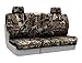Coverking Rear 60/40 Bench Custom Fit Seat Cover for Select Chevrolet Silverado 2500 HD/3500 Models - Neosupreme (Mossy Oak Camo Break Up Infinity Solid)