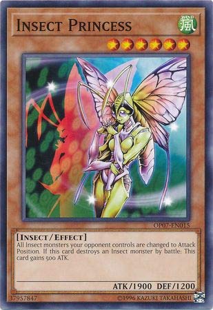 Amazon.com: Yu-Gi-Oh! - Insect Princess - OP07-EN015 - Common - Unlimited  Edition