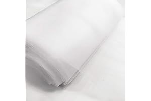 54" Wide x 40 Yard Tulle Fabric Roll for Wedding, Tutu and Decoration
