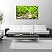 sechars Green Forest Picture Print on Canvas Nature Waterfall Landscape Wall Art Painting Modern Home Living Room Decor- 24